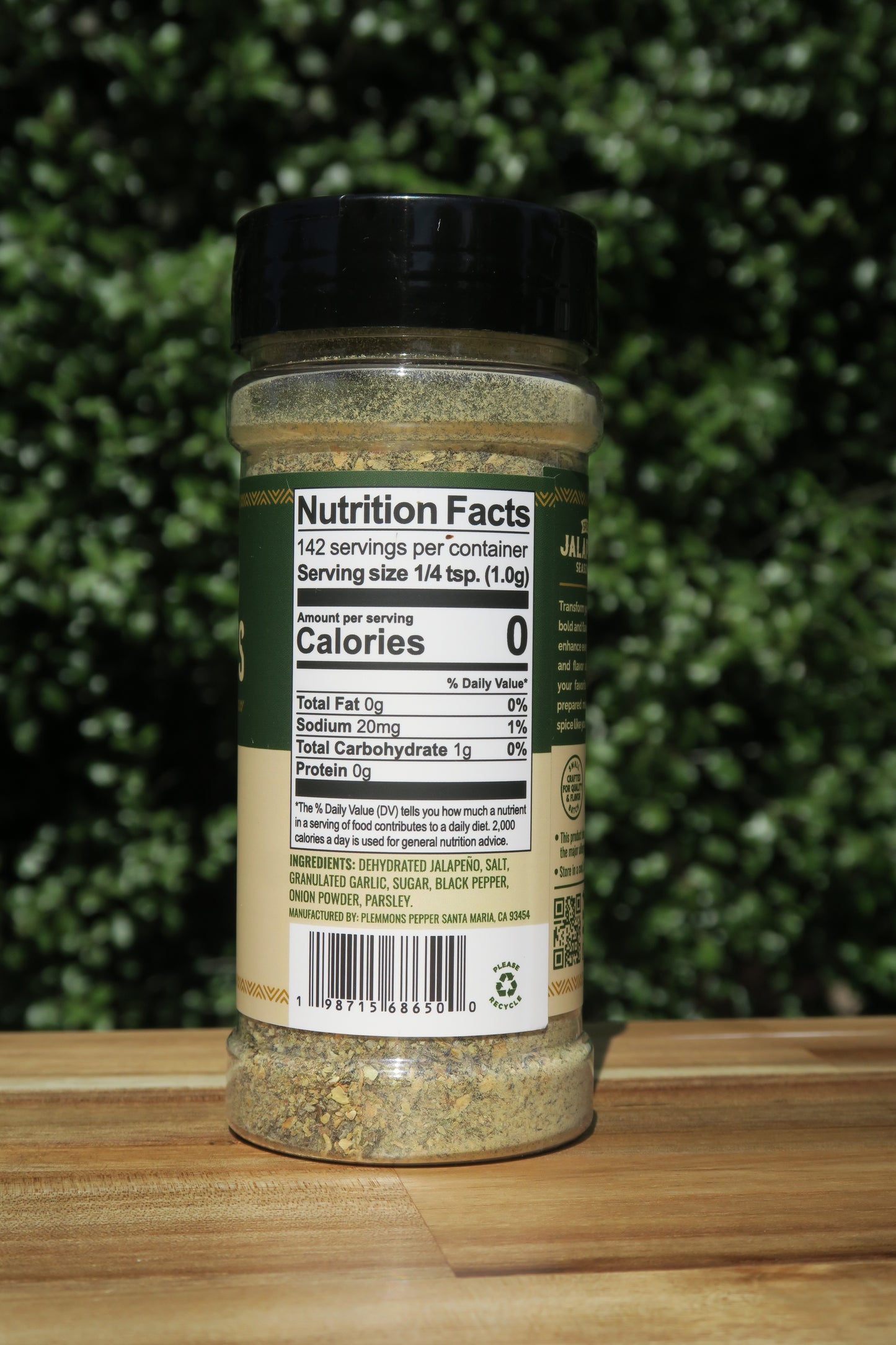 Pre Order: Plemmons Pepper Jalapeño Seasoning